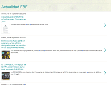 Tablet Screenshot of federacionbolivianadefutbol.blogspot.com