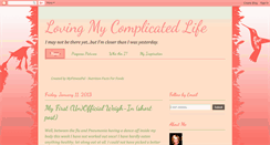 Desktop Screenshot of lovingmycomplicatedlife.blogspot.com