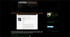 Desktop Screenshot of codegasm.blogspot.com