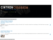 Tablet Screenshot of codegasm.blogspot.com