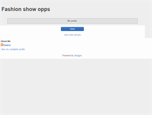 Tablet Screenshot of fashion-show-opps-a.blogspot.com