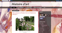 Desktop Screenshot of histoiredart.blogspot.com