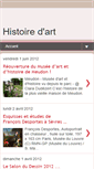 Mobile Screenshot of histoiredart.blogspot.com