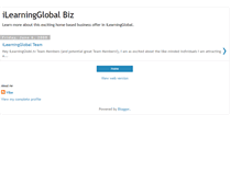Tablet Screenshot of ilearningglobalbiz.blogspot.com