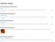 Tablet Screenshot of lisfrancinjury.blogspot.com