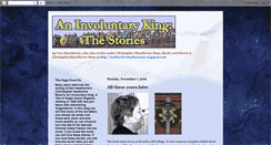 Desktop Screenshot of aninvoluntaryking.blogspot.com