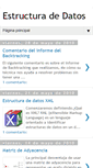 Mobile Screenshot of estructuredatos.blogspot.com