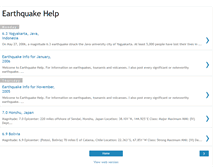Tablet Screenshot of earthquakehelp.blogspot.com