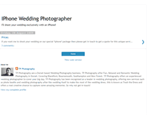 Tablet Screenshot of iphoneweddings.blogspot.com