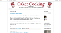 Desktop Screenshot of cakercooking.blogspot.com