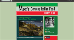 Desktop Screenshot of genuineitalianfood.blogspot.com