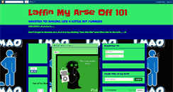 Desktop Screenshot of laffinmyarseoff101.blogspot.com