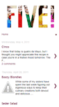 Mobile Screenshot of fiverecipes.blogspot.com