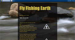 Desktop Screenshot of flyfishingearth.blogspot.com