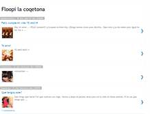 Tablet Screenshot of coqetona.blogspot.com