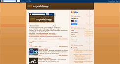 Desktop Screenshot of angeldeljuego.blogspot.com