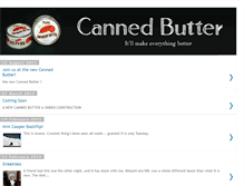 Tablet Screenshot of gomow-cannedbutter.blogspot.com