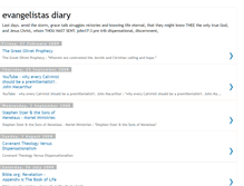 Tablet Screenshot of evangelistadiary.blogspot.com