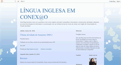Desktop Screenshot of linguainglesaemconexao.blogspot.com
