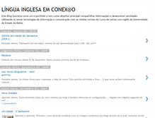 Tablet Screenshot of linguainglesaemconexao.blogspot.com