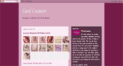 Desktop Screenshot of cardcoutureuk.blogspot.com