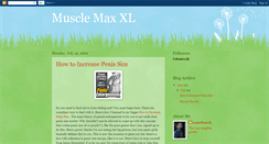 Desktop Screenshot of musclemaxxxl.blogspot.com