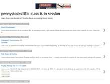 Tablet Screenshot of pennystock101.blogspot.com