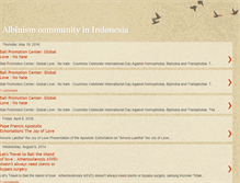 Tablet Screenshot of masyarakatalbinoindonesia.blogspot.com