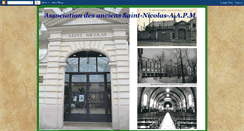 Desktop Screenshot of anciensaintnicolasdissy.blogspot.com