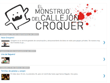 Tablet Screenshot of callejoncroquer.blogspot.com