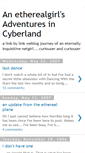 Mobile Screenshot of etherealgirl.blogspot.com
