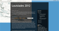Desktop Screenshot of louisiades2012.blogspot.com