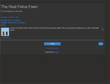 Tablet Screenshot of felicefawn.blogspot.com