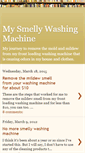 Mobile Screenshot of mysmellywashingmachine.blogspot.com