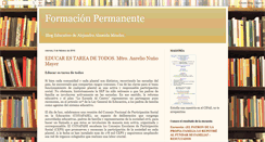 Desktop Screenshot of formacionpermanente-ale.blogspot.com