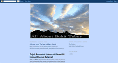 Desktop Screenshot of bukittabur.blogspot.com