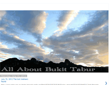 Tablet Screenshot of bukittabur.blogspot.com