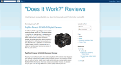 Desktop Screenshot of doesitworkreviews.blogspot.com