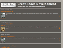 Tablet Screenshot of greatspacedc.blogspot.com