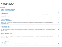 Tablet Screenshot of prawa-pracy.blogspot.com