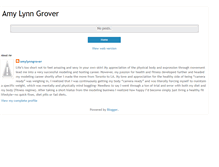 Tablet Screenshot of amylynngrover.blogspot.com