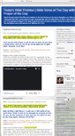 Mobile Screenshot of biblepromisefortoday.blogspot.com