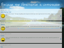 Tablet Screenshot of alternativeunthinkable.blogspot.com