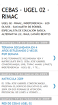 Mobile Screenshot of cebasugel02-rimac.blogspot.com