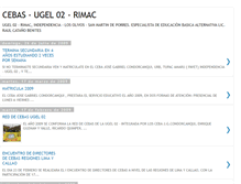 Tablet Screenshot of cebasugel02-rimac.blogspot.com