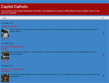 Tablet Screenshot of capitolcatholic.blogspot.com