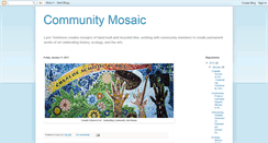 Desktop Screenshot of communitymosaic.blogspot.com