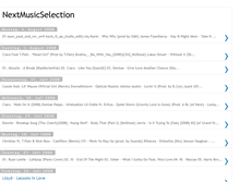Tablet Screenshot of next-music-selection.blogspot.com