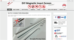 Desktop Screenshot of magneticinsectscreen.blogspot.com