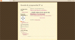 Desktop Screenshot of escueladerecuperacion12.blogspot.com